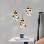 Фото 5 Подвесной светильник 9701P/3R brass