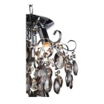 Фото 2 SL846.102.03 Люстра подвесная ST-Luce Темный хром/Тонированный черный E14 3*40W ОРЕЧИНИ