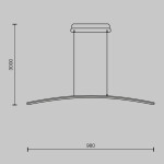Фото 3 Подвесной светильник Maytoni MOD243PL-L18BSK