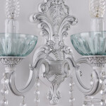 Фото 2 Бра хрустальные AL7801B15/3/175 A WMN P Birusa/M-1H Bohemia Ivele Crystal