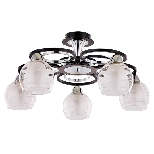 Фото Потолочная люстра Arte Lamp GINEVRA A1604PL-5BK