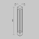 Фото 2 Ландшафтный светильник Outdoor O424FL-L10GF