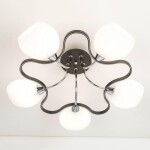 Фото 5 CL131152 Октава Темный+Хром Люстра