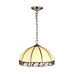 Фото 3 CL440231 Шербург-2 Беж.+Янтарн. Св-к Люстра