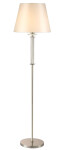Фото 1 Торшер Crystal Lux NICOLAS PT1 NICKEL/WHITE