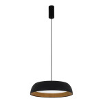 Фото SLE1812-403-01 Светильник подвесной Черный, Древесный/белая LED 1*30W 4000K MUSE