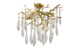 Фото 3 Люстра Crystal Lux REINA PL5 D600 GOLD PEARL