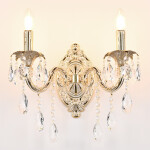 Фото 1 Бра с хрустальными подвесками AL7901B10/2/175 B GW Bohemia Ivele Crystal