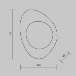 Фото 1 Настенный светильник (бра) Maytoni MOD306WL-01G