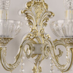 Фото 2 Бра хрустальные AL7901B15/3/175 B WMG P Clear/M-1H Bohemia Ivele Crystal