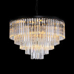 Фото 3 Люстра Odeon 10A black/clear