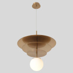 Фото 2 Светильник подвесной Crystal Lux UVA SP1.3 BRASS