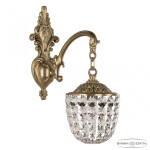 Фото 2 Бра бронзовые с хрусталём 7209B14R/1/175 FP