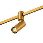 Фото 1 ST811.206.05 Магнитный трековый светильник FARM Золотистый LED 1*5W 3000K 350Lm Ra90 60 IP20 D35xH10 FARM