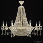 Фото 3 Люстра хрустальная AL2211H201/8/100OL WMG Bohemia Ivele Crystal