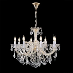 Фото Люстра Crystal Lux CRISTELLE SP8 GOLD