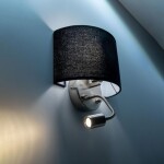 Фото 2 CL704305 Декарт Круг Хром.Мат+Черн. Св-к Наст.