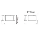 Фото 3 8858 Настенный уличный светильник CREEK