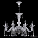 Фото 3 Люстра хрустальная AL79101P/8/250 A WMN P Clear/M-1H Bohemia Ivele Crystal