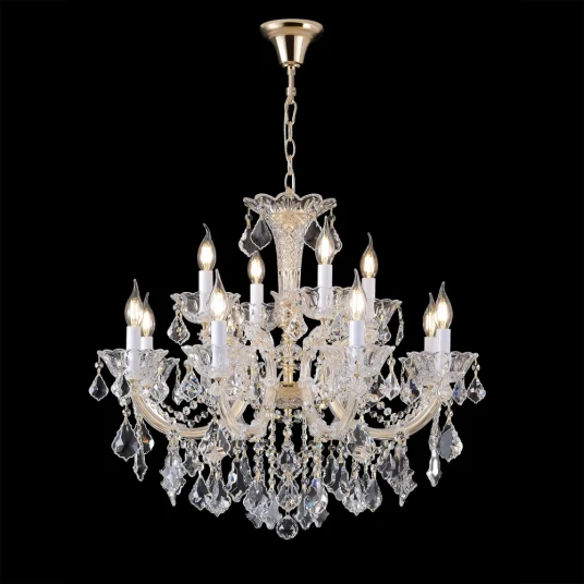 Фото Люстра Crystal Lux CRISTELLE SP8+4 GOLD