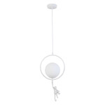 Фото 3 SLE115113-01 Подвес Белый/Белый E27 1*60W TENATO