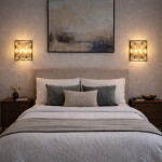 Фото 1 SL1105.201.02 Светильник настенный ST-Luce Золотистый с патиной/Золотистый, Прозрачный E14 2*60W SERANDA