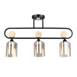 Фото Потолочная люстра Arte Lamp GLAMORE A5076PL-3BK