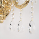 Фото 2 Бра с хрустальными подвесками AL7901B10/2/175 A G Bohemia Ivele Crystal