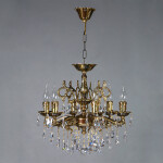 Фото 2128/6 PB Tear drop Люстра