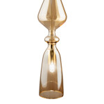 Фото 1 Светильник подвесной Crystal Lux LUX NEW SP1 B AMBER