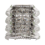 Фото 3 SL6137.101.02 Светильник настенный ST-Luce никель/прозрачный E14 2*40W СТРОЦЦИ