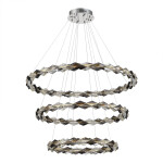 Фото SL6009.103.03 Люстра подвесная ST-Luce Хром/Прозрачно-Дымчатый LED 1*100W 3000K ДИАМАНТА