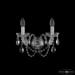 Фото 2 Бра хрустальные 1402B/2/141 Ni Bohemia Ivele Crystal
