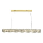 Фото 1 SL6010.203.30 Светильник подвесной ST-Luce Золотистый/Прозрачный LED 1*30W ESPIRA