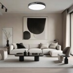 Фото 2 CL72495GL1 Купер Лайн Черный Св-к Потол. с RGB