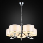 Фото 4 CL466150 Эвита Хром+Белый Св-к Люстра