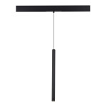 Фото ST683.446.08 Магнитный трековый светильник Черный LED 1*8W 4000K 450Lm Ra90 24° IP20 D30xH500 48V SKYLINE 48