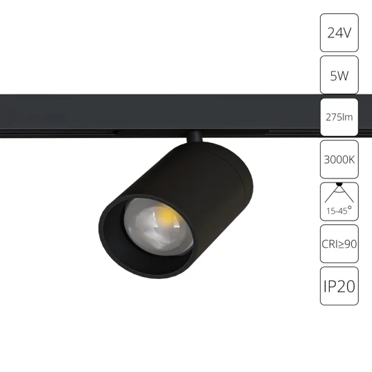 Фото Магнитный трековый светильник Arte Lamp PRESTO A6328PL-1BK
