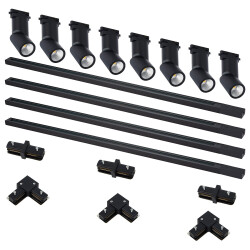 Фото ST2650.430.08 Комплект трек,черный,8 св-ков,4 шинопр-да,кон-ры,ST650.436.10,ST001.419.00,ST002.419.0 BASE