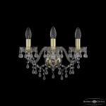 Фото 2 Бра хрустальные 1410B/3/160 G V0300 Bohemia Ivele Crystal