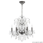 Фото 4 Люстра Crystal Lux ODELIS SP6 BROWN