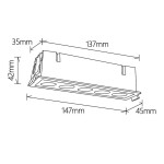 Фото 1 9132 Встраиваемый светильник BLAU