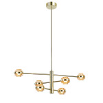 Фото 4 Люстра MX22030002-6A gold/champagne