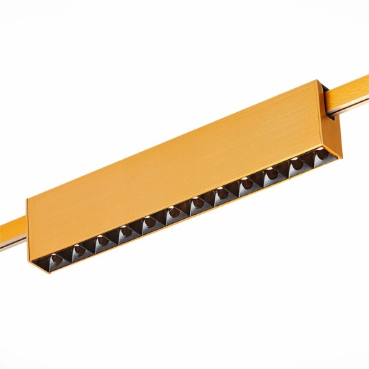Фото ST816.246.12 Магнитный трековый светильник FARM Золотистый LED 1*12W 4000K 706Lm Ra90 40 IP20 L232x FARM