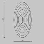 Фото 4 Настенный светильник (бра) Maytoni MOD400WL-L5GR3K