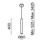 Фото 1 Подвесной светильник Maytoni MOD161PL-01W1