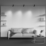 Фото 2 Потолочный светильник Technical C108CL-01-GU10-B