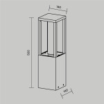 Фото 4 Ландшафтный светильник Outdoor O480FL-L12B3K