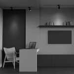 Фото 1 Трековый светильник Technical TR003-1-6W3K-B