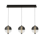 Фото 7 Подвесной светильник MD24022079-3B black/smoky